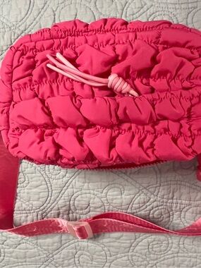 Miss Gwen’s OMG Pink Quilted Schunch Crossbody Belt Bag